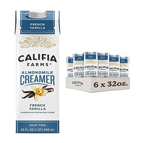 Califia Farms French Vanilla Almond Milk Coffee Creamer 32 Oz