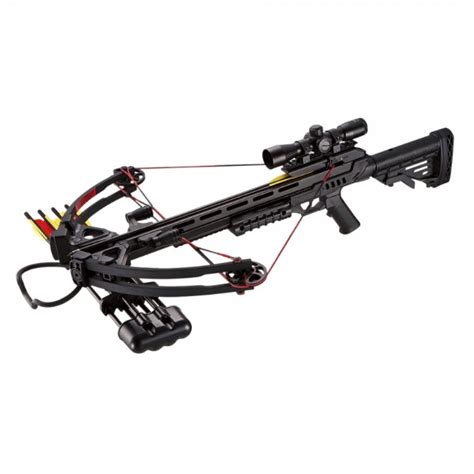 Man Kung Compound Crossbow Stalker 185 Lbs Black Mk Xb52bk Jolly