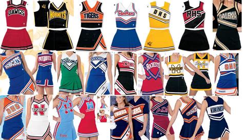 来一起欣赏吧: Cheerleading uniforms