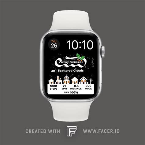 Linlay Designs™ Christmas Village Watch Face For Apple Watch