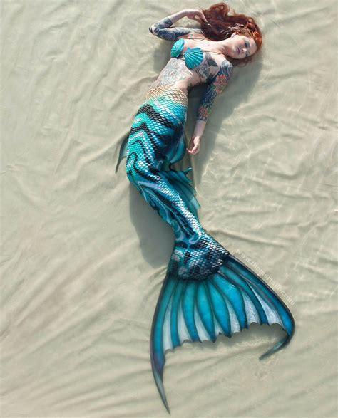 Realistic Full Silicone Mermaid Tail Special Effects Grade Silicone Mermaid Tails Mermaid