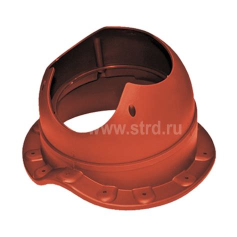 Проходной элемент Krovent Base-VT Wave 110 Красный Поставщик№ 1 Покров ...