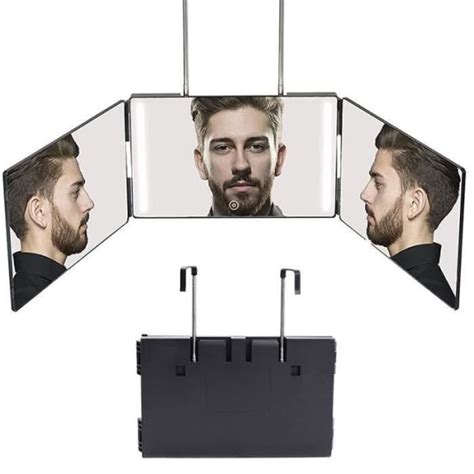 Miroir Self Cut Mirror Miroir Faces Pliable Avec Crochets