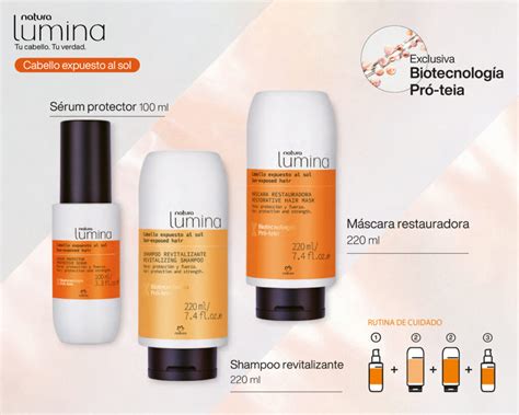 Protector solar para el cabello Natura Lumina Natura de México