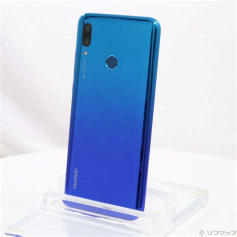 中古HUAWEI nova lite3 32GB オーロラブルー HUAWEI nova lite 3 SIMフリー