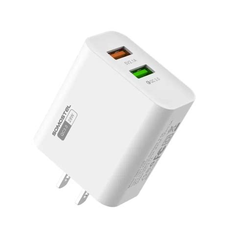 SOMOSTEL SOMOSTEL SMS Q09 QC3 0 2 1A Fast Charger With Fast Charging