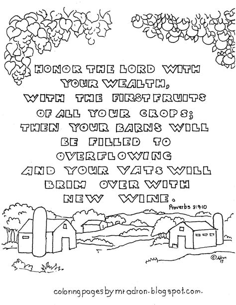 Coloring Pages For Kids By Mr Adron Proverbs 39 10 Printable