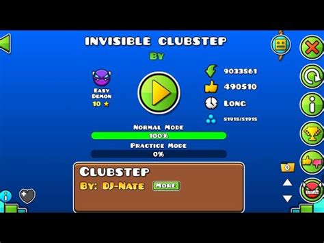 INVISIBLE CLUBSTEP NIVEL COMPLETADO Inf3rnus YouTube