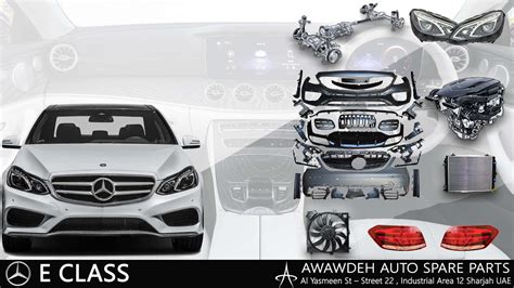 Original E Class Spare Parts Mercedes Spare Parts