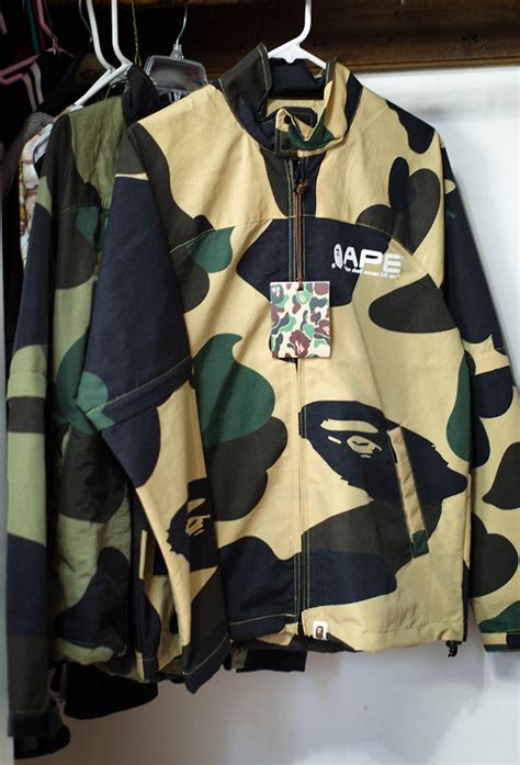 BAPE Lightweight Camo Jacket | SOLETOPIA