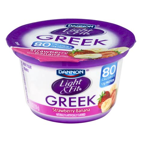 Dannon Light And Fit Greek Yogurt Nutrition Strawberry Banana Shelly