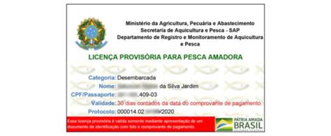 Como Fazer a Carteira de Pesca Amadora Licença de Pesca