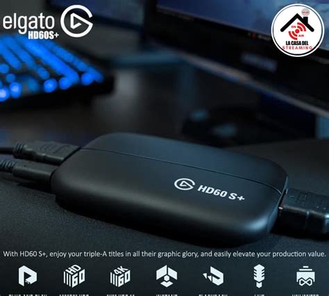 LevelUpStore Perú La Casa del Streaming Capturadora El Gato HD60 S 4K