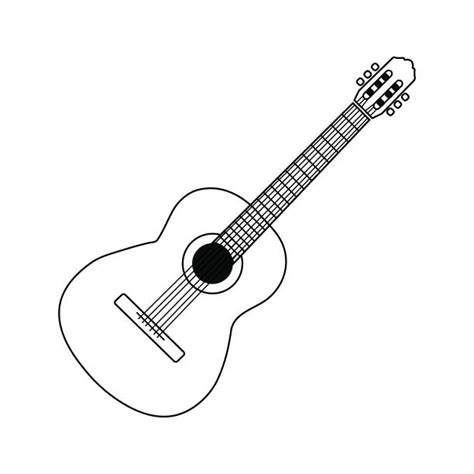 1100 Acoustic Guitar Line Art Stock Illustrations Royalty Free Vector Graphics And Clip Art