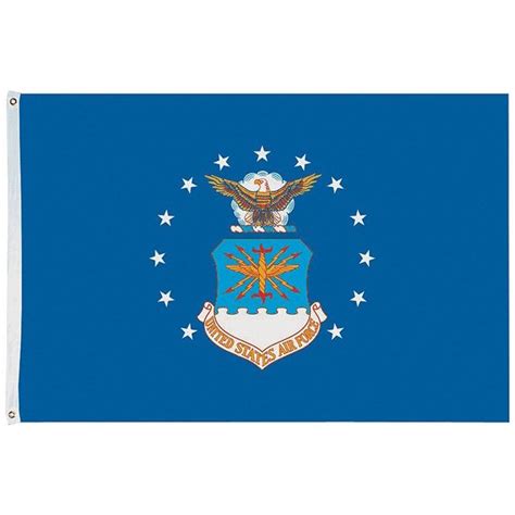 Nylglo Us Air Force Flag 5x8 Ft Nylon 602