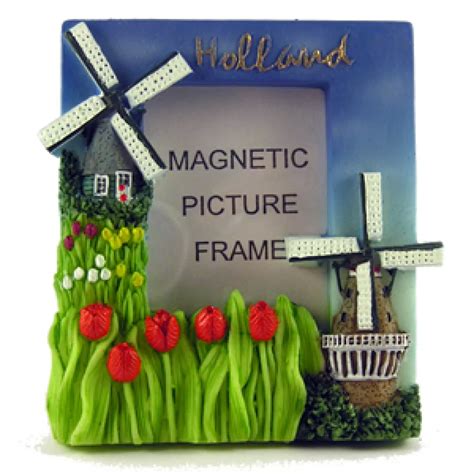 Koelkastmagneten Fotolijst Magneet Molens 6 X 7 Cm