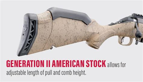 NEW Gen 2 Ruger American Ranch 16 1 Spiral Fluted Brl 7 62X39 SKU