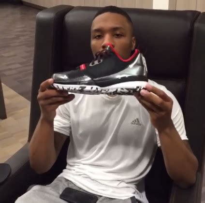 Damian Lillard Shows new Signature Shoe: adidas D Lillard 1- SneakerFiles