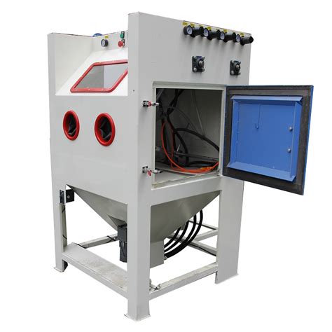 Automatic Turntable Sandblasting Cabinet Buy Automatic Sandblasting