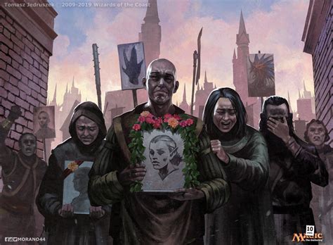rising populace mtg art  war   spark set  tomasz jedruszek