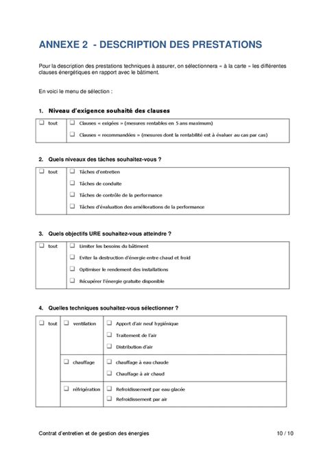 Contrat dentretien et de gestion des énergies DOC PDF page 10 sur 10