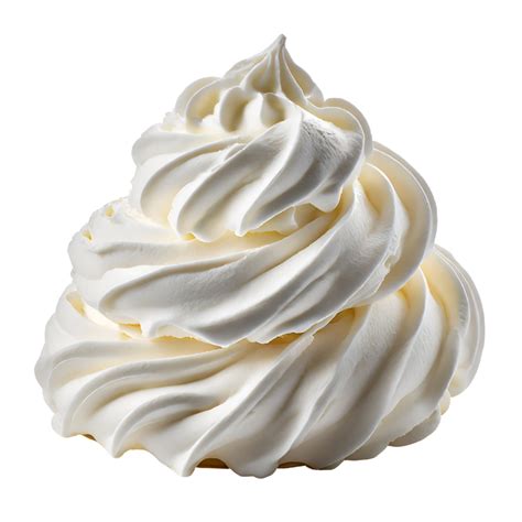 Illustration Of White Whipped Cream 43665177 PNG