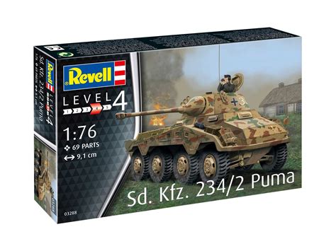 Revell Sd Kfz Puma V E Pro Model E Art Scale