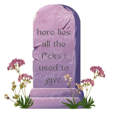 DIGITAL SVG PNG File Tombstone Here Lies Sublimation Graphic Fuck Elder Emo Printable Millenial