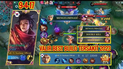 Awal Game Maen Bar Bar Late Game Kita Bantai Valir Best Build