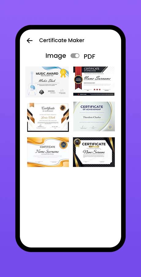 Certificate Maker Certificate Generator Certificate Templates Maker