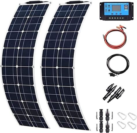 400W 600W 800W 1200W Flexible Solar Panel System Kit Monocrystalline