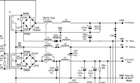 АТХ БП 12V > 24V: усиление линии -12V. - Импульсные источники питания ...