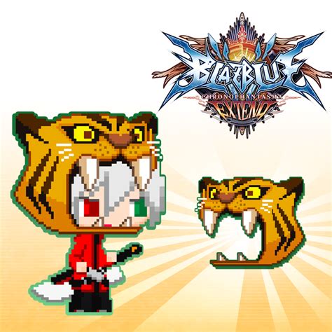 BlazBlue Chrono Phantasma Extend Tiger Mask Cover Or Packaging