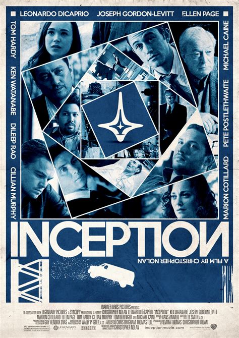 Inception Alternative Film Poster Design Andiewington Posterspy