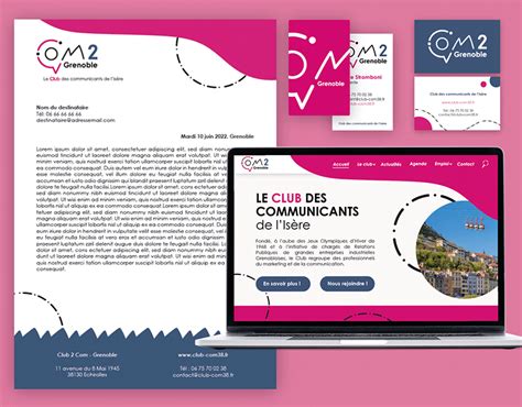 Grenoble Identit Visuelle Behance