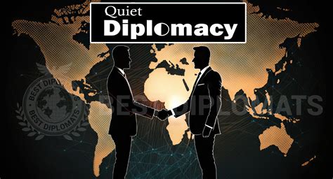 The Art Of Quiet Diplomacy Soft Power Loud Impact