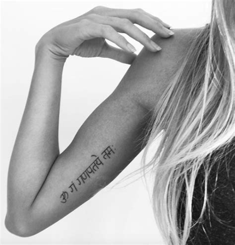 42 Powerful Sanskrit Tattoo Ideas With Deep Meanings Fashion Enzyme