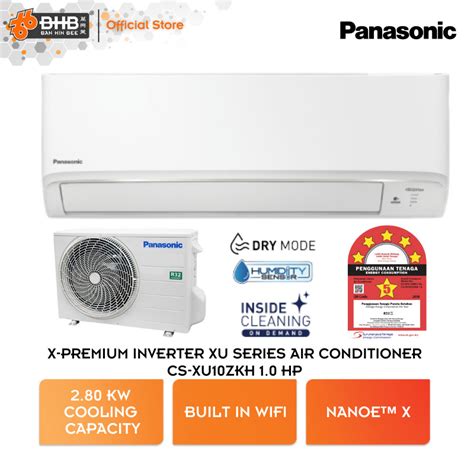 Panasonic X Premium Inverter R32 Xu Series Air Conditioner 10hp 5 Star