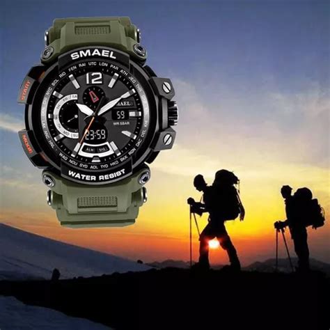 Reloj Smael S Shock Militar Deportivo T Ctico Sumergible En Venta En