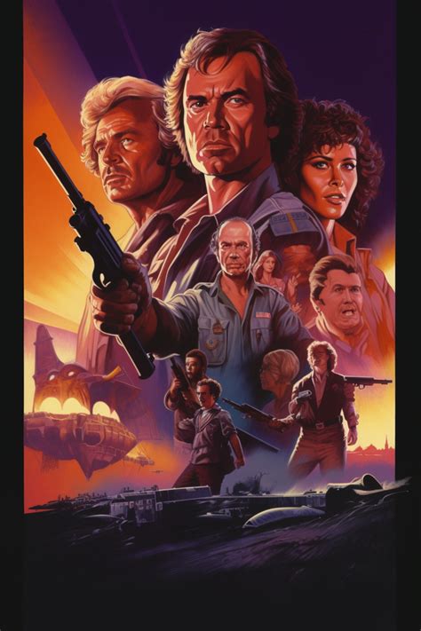 80s Action Sci-fi Movie Poster by JoakimCh on DeviantArt