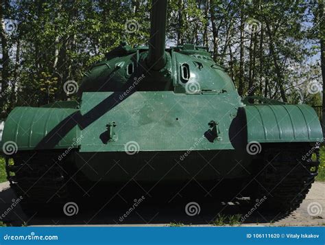 Tanques Retros Do Russo Da Segunda Guerra Mundial Foto De Stock