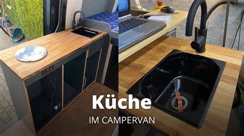 Ich baue EINE KÜCHE in meinen CAMPERVAN YouTube