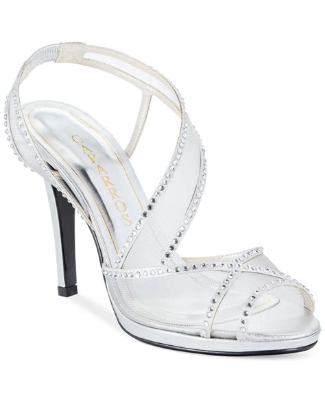 Caparros Sunshine Asymmetrical Evening Sandals Evening And Bridal