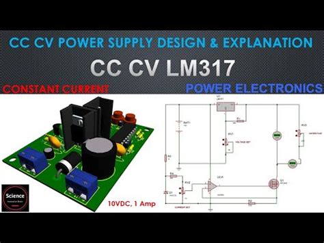 Cc Cv Power Supply Design Cc Cv Mode Using Lm Youtube