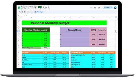 Excel Budget Spreadsheet Adulting Starts Here