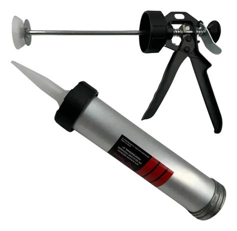 Aplicador De Pu Profissional - Aplicador Silicone Pu 40 Profissional Com Tubo De Alumínio ...