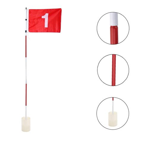 Buy Ft Putting Green Flags Golf Flagsticks Practice Hole Cup With Flag