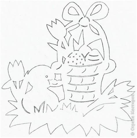 Солнечное рукоделие: Весенние вытынанки+схемы