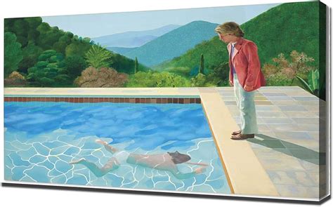 David Hockney Pool Print