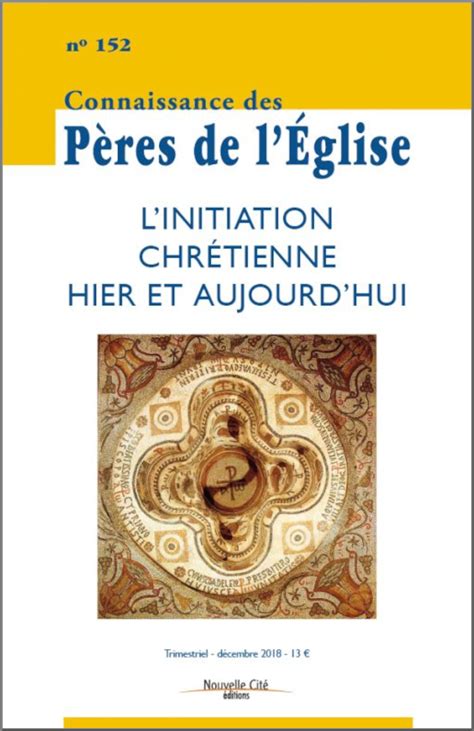 Connaissance des Pères de l Eglise n152